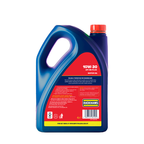 Mineral Multi-Grade 10W-30 API SN PLUS 4L - Image 2